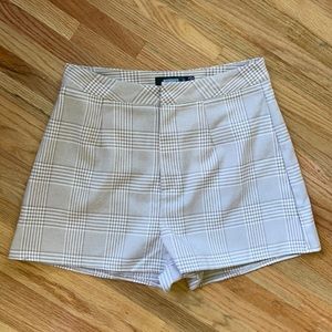 Missguided Plaid Fabric Shorts